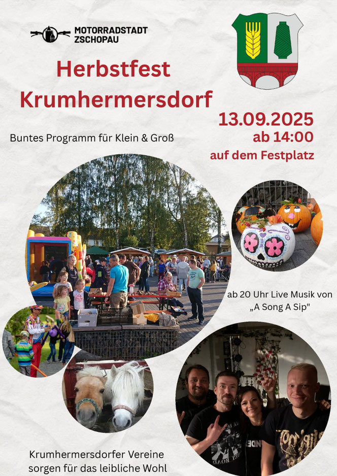 Herbstfest auf dem Festplatz Krumhermersdorf