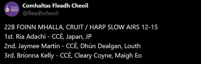 アイリッシュ音楽 フラー 国際コンクール ハープ