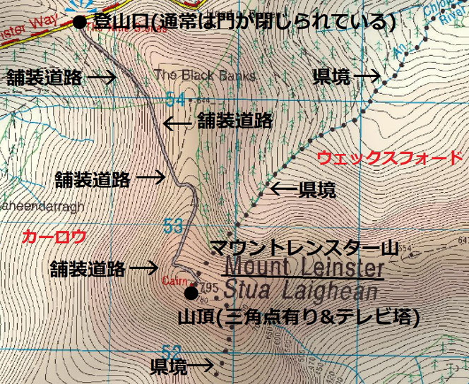 アイルランド 地図