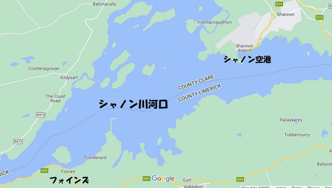 アイルランド地図