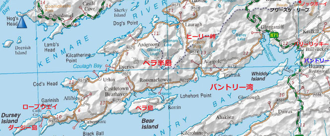 アイルランド 地図