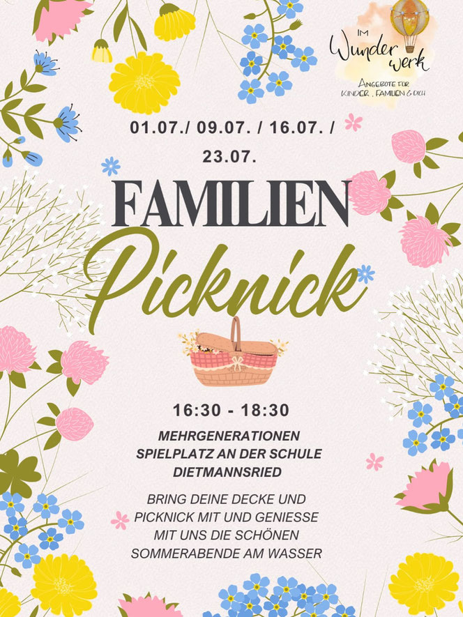 Familien Picknick in Dietmannsried