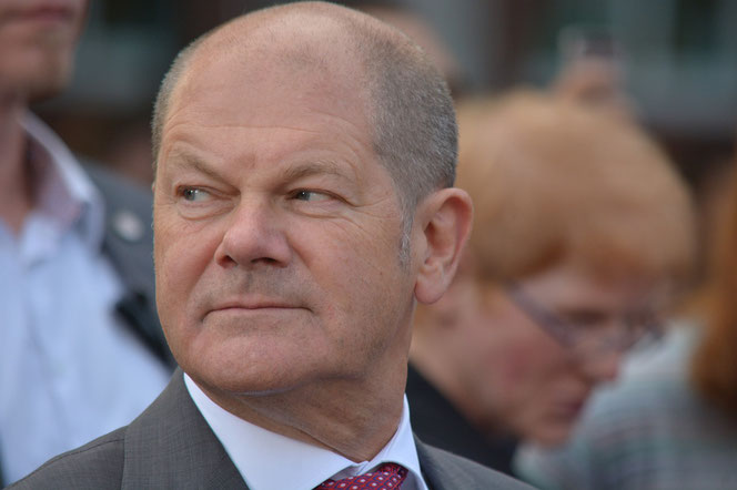Olaf Scholz (Pixabay/Franz P. Sauerteig)