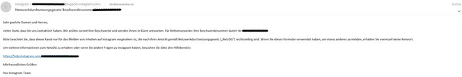 Fakeprofil instagram facebook einreichung beschwerde netzwerkdurchsuchungsgesetz netzdg - Rechtsanwalt Sven Nelke