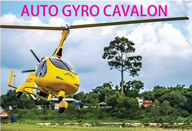 AUTO GYRO CAVALON(GERMANY) オートジャイロの名機キャバロン ​アメリカ、ヨーロッパでは広く普及しています