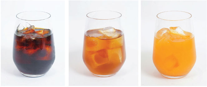 ドリンクはコーヒー、紅茶、オレンジジュースの3種類からお選びいただけます