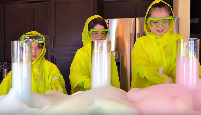 science experiment, elephant toothpaste, kids science experiments