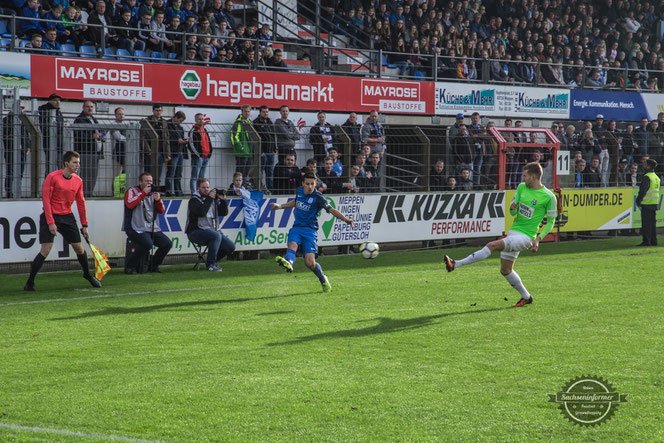 SV Meppen vs. Chemnitzer FC - Emslandstadion