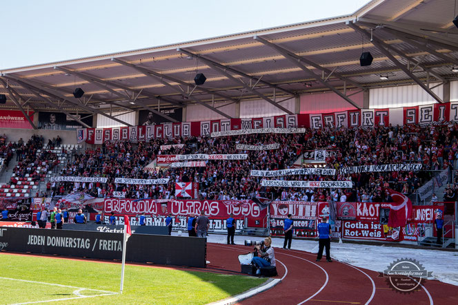 Steigerwaldstadion - FC Rot-Weiß Erfurt vs. Chemnitzer FC