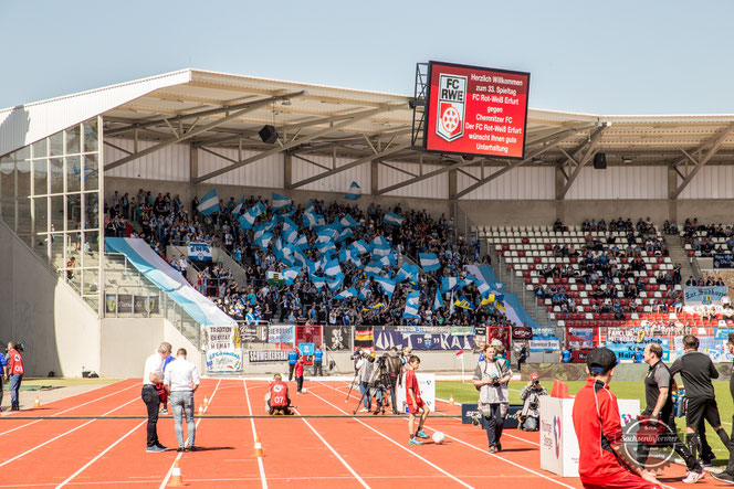 Steigerwaldstadion - FC Rot-Weiß Erfurt vs. Chemnitzer FC