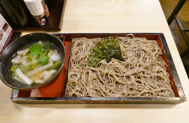 そば茶屋吹上庵 板そば 鹿児島のご当地蕎麦