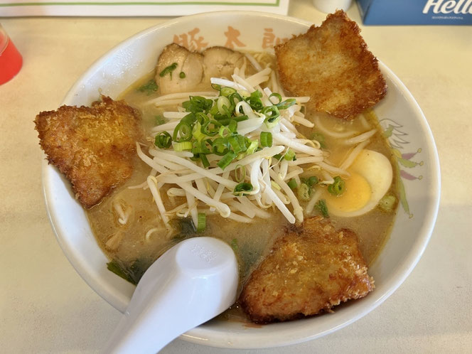 豚太郎 高知のご当地ラーメンチェーン みそカツラーメン