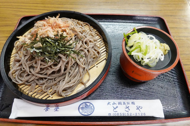 大山蕎麦 とさや 鳥取のご当地蕎麦