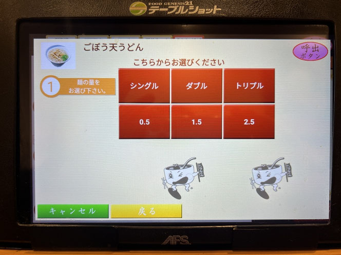 鳴門うどん シングル ダブル トリプル