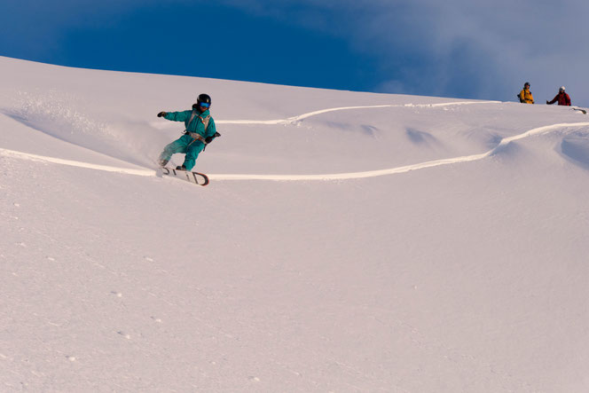 Powderturns in Lyngen