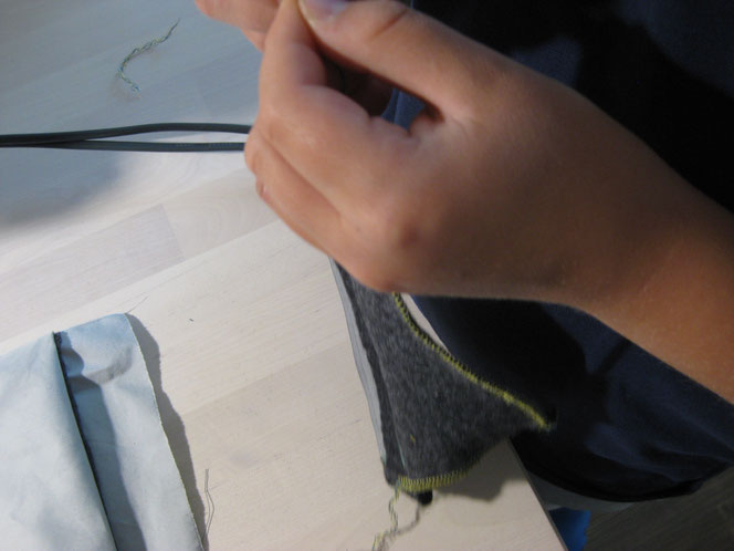 copyright www.birthe.eu Birthe Sülwald eigenes Design- und Nähprojekt für einen Jungen 10
