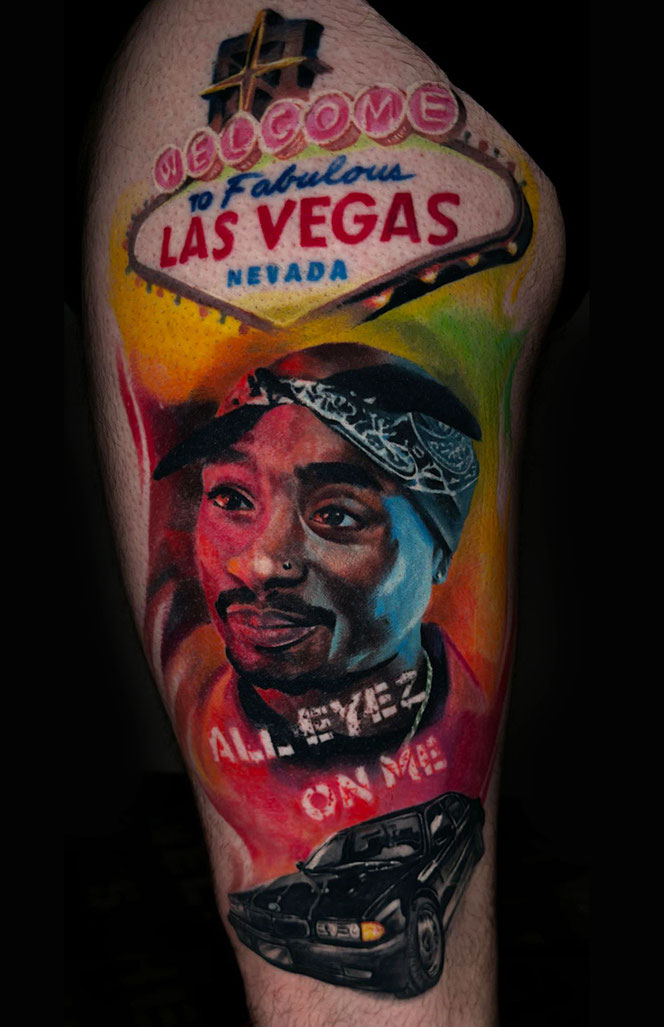 Full Colour Tattoo Kassel im Tattoo Studio Villa Dunkelbunt
