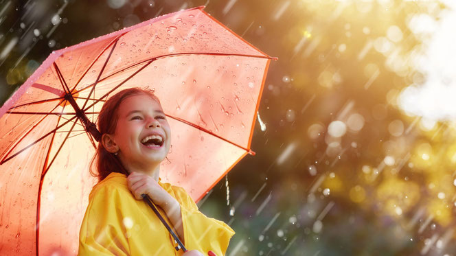 „Singing in the Rain“ – Auf Regen folgt Sonnenschein. Quelle: WetterOnline