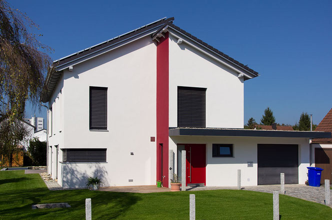 EFH in Burghausen mit versetztem Pultdach