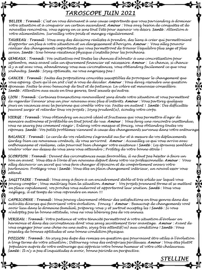 Taroscope de l"été 2021 par Stelline Voyance