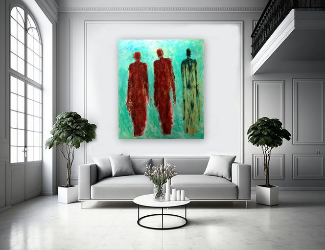 Abstrakte Malerei, Abstrakte Gemälde, Bilder Gold, Abstrakte Gemälde, Moderne Malerei, Strukturbilder, Bilder Wohnzimmer, Moderne Wandbilder, 