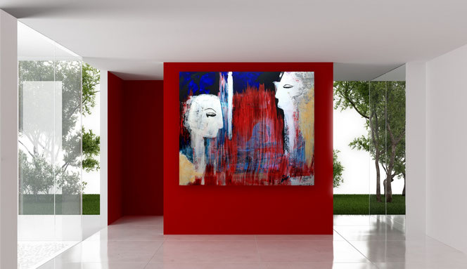 Abstrakte Malerei, Moderne Malerei, Kunst, Galerie, Bilder in Acryl, große Acrylbilder, Galerie abstrakte Bilder,