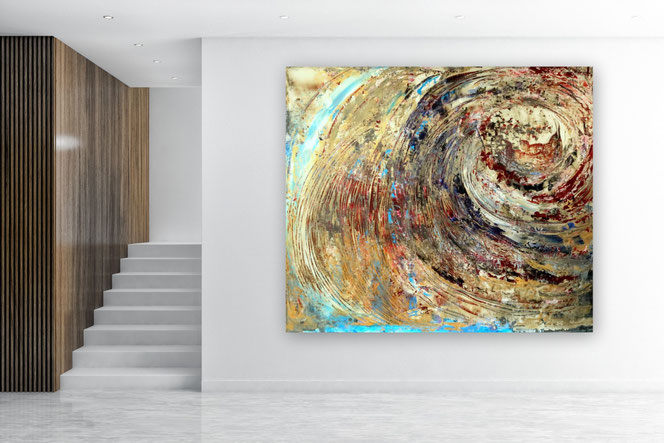Abstrakte Malerei, Großformat, Moderne Malerei, Kunst, Galerie, Bilder in Acryl, große Acrylbilder, Galerie abstrakte Bilder,