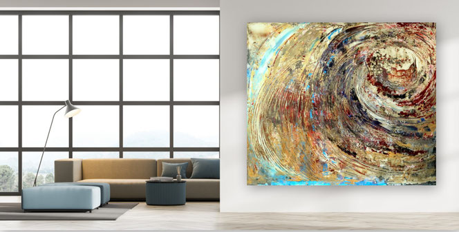 Kunst Gemälde, Kunst kaufen, Gemälde kaufen, Bilder kaufen, Abstrakte Kunst, Abstrakte Malerei, Gemälde Acryl, Bilder Acryl, große bunte Wohnzimmerbilder,