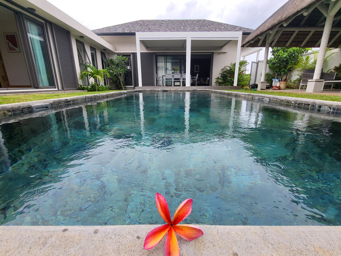 Location villa 3 chambre île Maurice a grand baie par jinvesty île Maurice, avec piscine près des commerces 