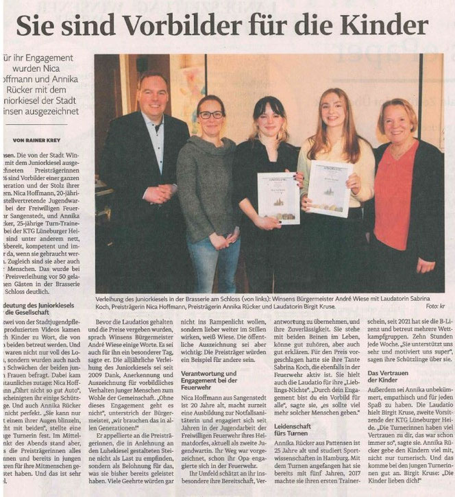 Winsener Anzeiger, 29.01.2026