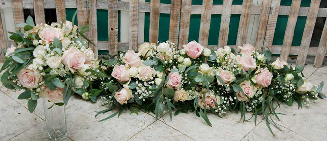 Blumendeko Hochzeit Wien bestellen Tischdeko