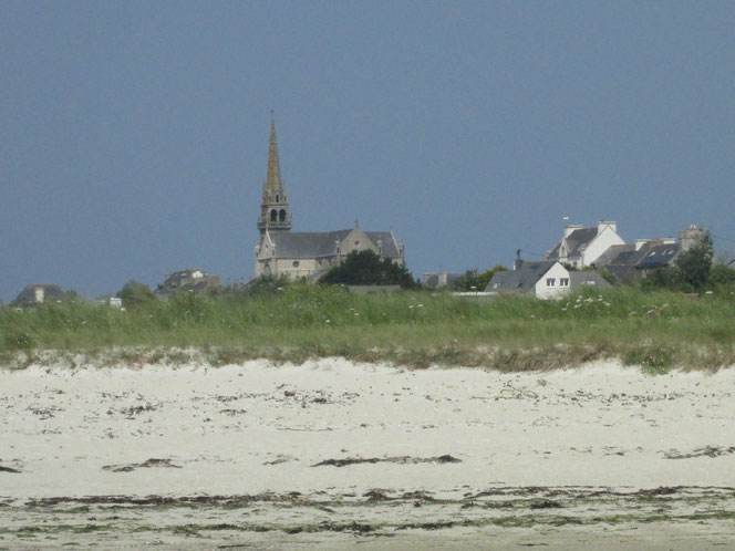 Plounéour-Trez, vue de la baie de Goulven.