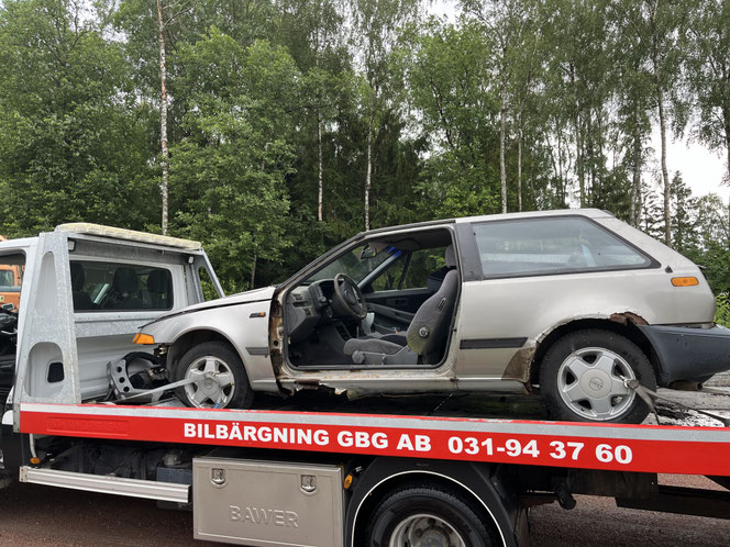 Måste bilen vara komplett vid skrotning i Kungälv