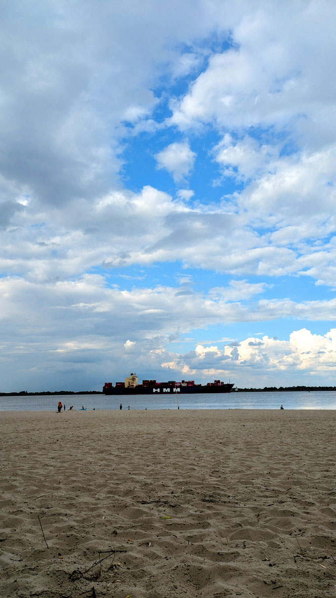 Picknick, Elbstrand, Bassenfleth