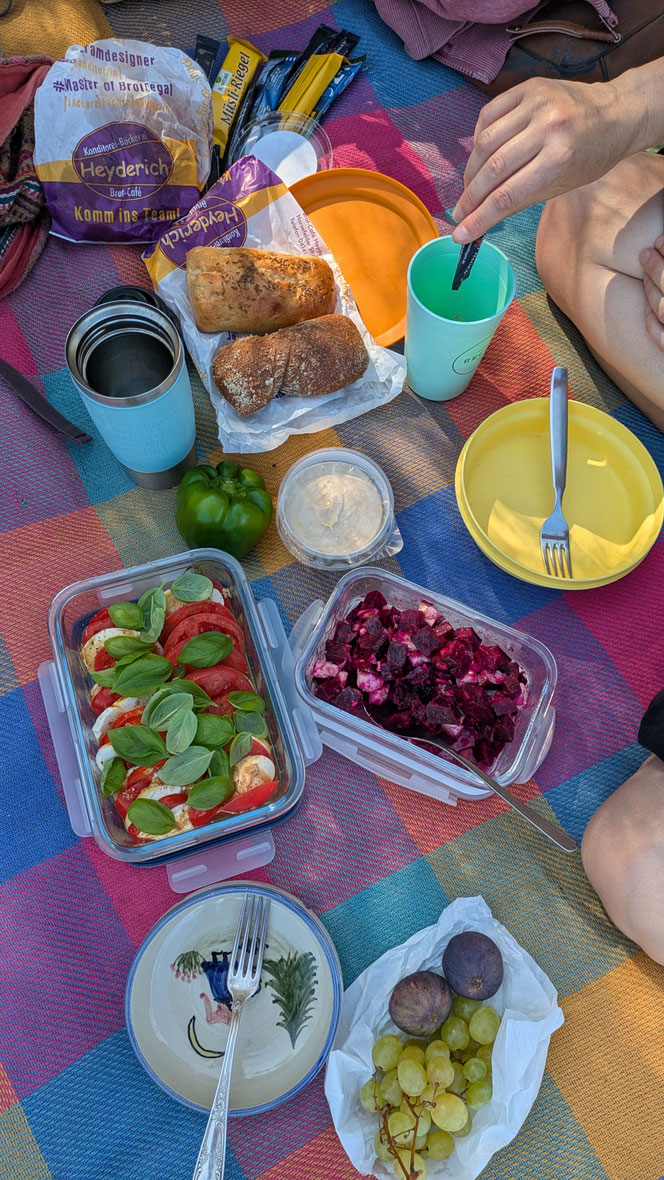Picknick, Elbstrand, Bassenfleth