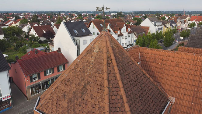 Turmdach am Marktplatz