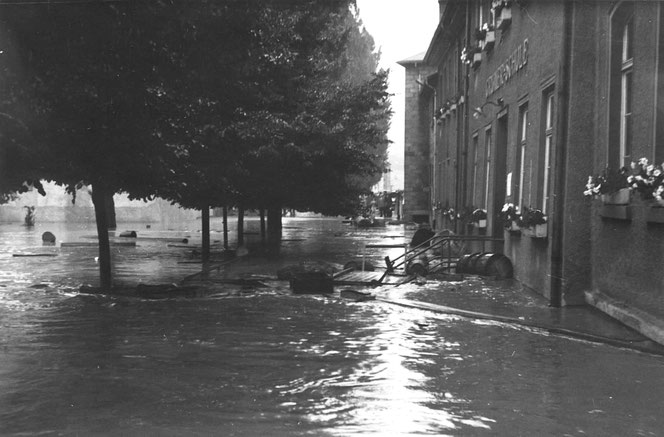 Alter Schulhof (Grunerschule) Blick Rtg. Limburger Str.