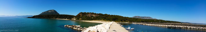 Panorama. Hafen von Osalla