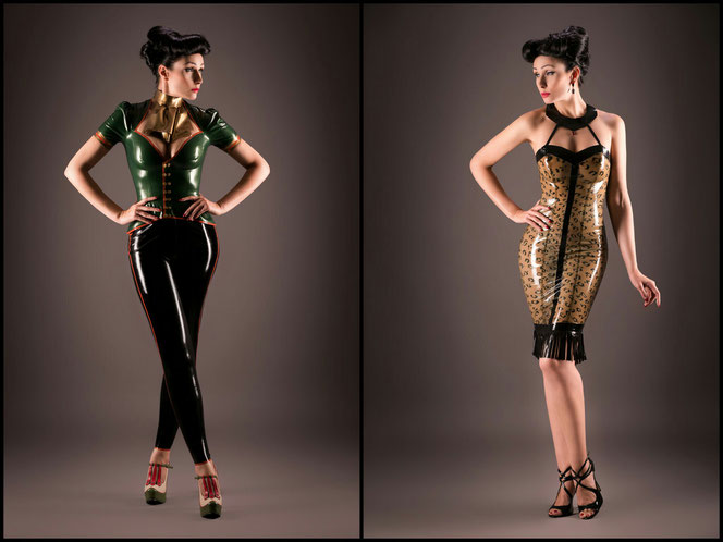Latex kleidung damen