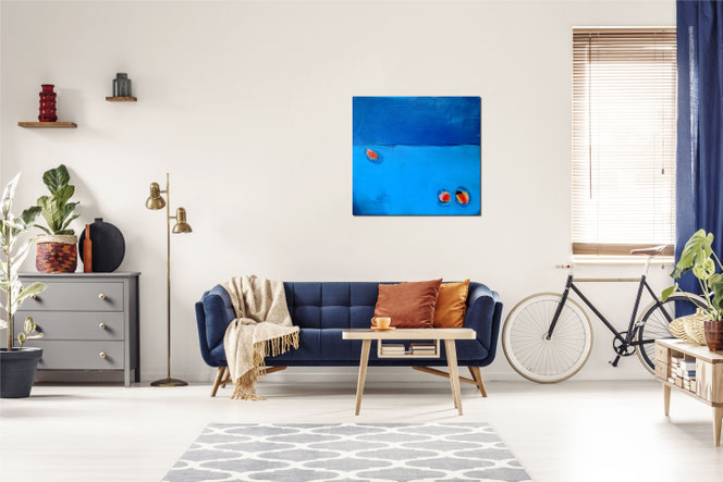 blaues Bild