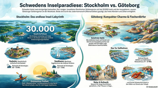 Insel-Hopping in den Schären
