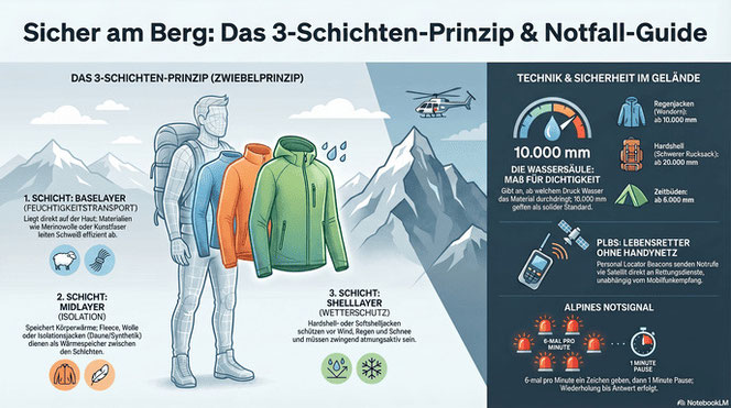Sicher am Berg