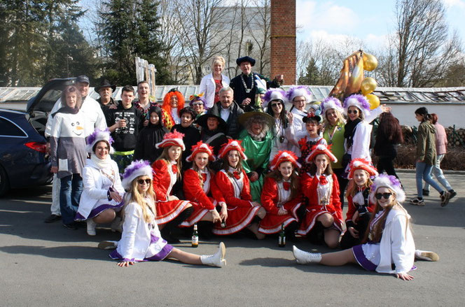 Umzug beim WCV 2025