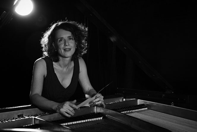 © BEATRIX HAURI grafik illustration layout jazz musikerin vocal piano bass