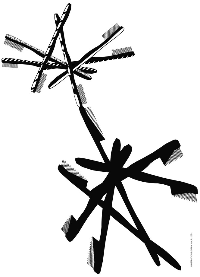 © BEATRIX HAURI grafik illustration layout jazz musikerin vocal piano bass