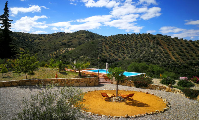 De Sa Terrasse On Peut Admirer Le Paysage Caseria De San Jose Caseria De San Jose