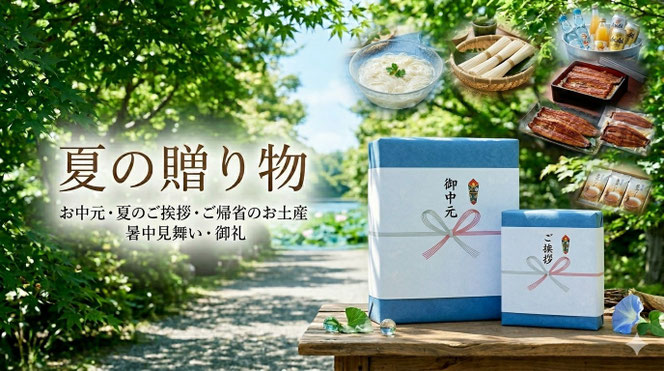 夏の贈りもの・お中元ギフト