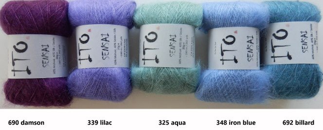Lusso Sensai Seide Mohair Wolle