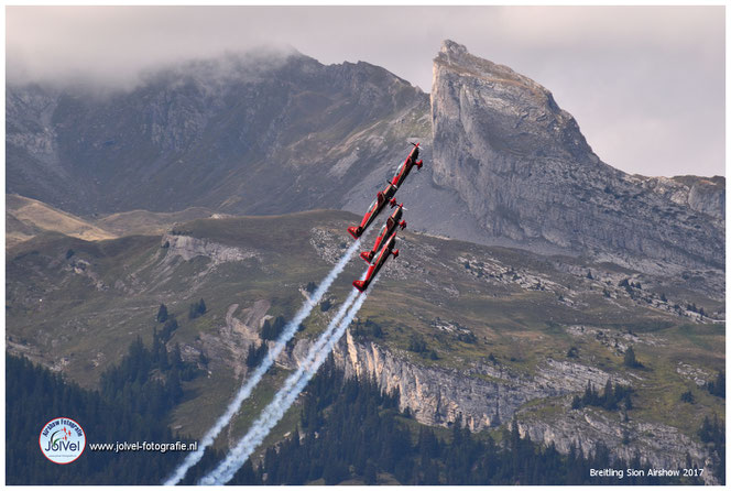 Jordanian Falcons, Breitling Sion Airshow