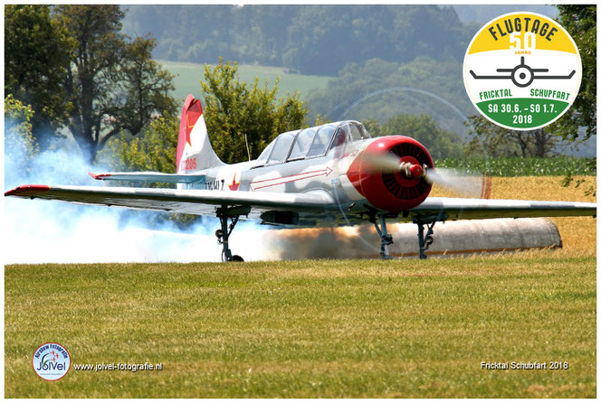 Yak 52 Flugtage Fricktal Schupfart